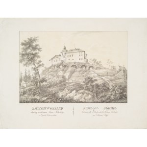 Antoni Lange (1774-1842), Schloss Olesko, berühmt für die Geburt von Jan Sobieski, im Bezirk Zlocow, 1823