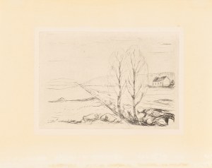 Edvard Munch (1863-1944), Norweski pejzaż (Norwegische Landschaft), 1908