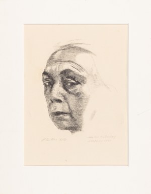 Käthe Kollwitz (1867-1945), Autoportret, 1924