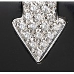 Diamond Jet gold arrow motif pendant - ENIGMA by GIANNI BULGARI