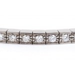 diamond gold 'tennis' bracelet - mark of CARTIER