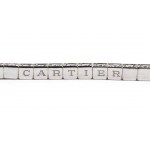 diamond gold 'tennis' bracelet - mark of CARTIER
