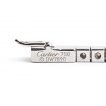 diamond gold 'tennis' bracelet - mark of CARTIER