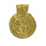 Italian gold pendant - 19th century