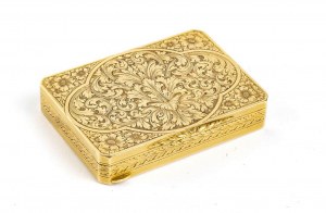 Gold snuff box - 1940s