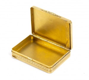Gold snuff box - 1940s