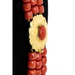 Cersuolo coral gold necklace