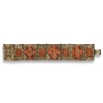 Cerasuolo coral cameo - gold bracelet - late 19th century