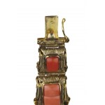 Cerasuolo coral cameo - gold bracelet -