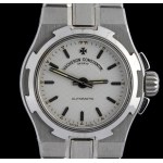 VACHERON CONSTANTAIN overseas: stainless steel lady's wristwatch, ref. 12050/423A