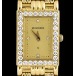 BUCHERER: gold diamond Lady's wristwatch