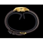 BLANCPAIN Villeret: gold lady's wristwatch with complete calendar, 1990s