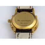 BLANCPAIN Villeret: gold lady's wristwatch with complete calendar, 1990s