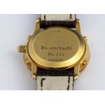 BLANCPAIN Villeret: gold lady's wristwatch with complete calendar, 1990s