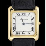 JAEGER LECOULTRE: : yellow gold mens' wristwatch, ref. 9223.21