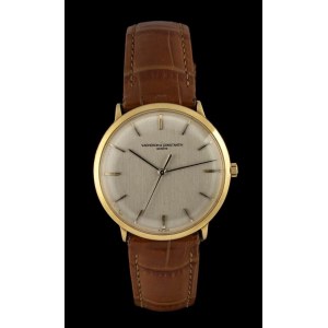 VACHERON CONSTANTIN: gold mens wristwatch, ref 6676