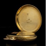 English gold pocket watch - Sheffield 1883