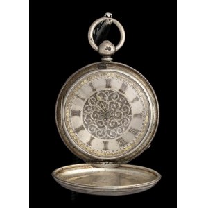 English silver pocket watch - London 1869, JOHN FLETCH