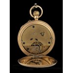 English 1/5 centre seconds chronograph pocket watch - late 19th century, FATTORINI & SONS