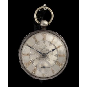 English silver pocket watch - Chester 1855, HENRY BUTTERWORTH