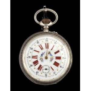 Silver pocket watch