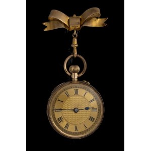 English gold brooch Pocket watch - Birmingham 1908