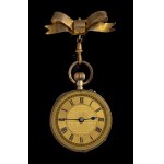 English gold brooch Pocket watch - Birmingham 1908