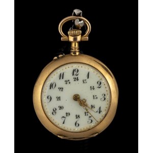 Gold diamond Pocket watch