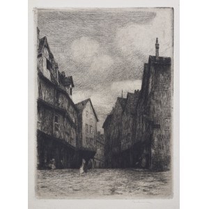 Jozef PANKIEWICZ (1866-1940), Chartres - Place de la Poissonerie, ca. 1903