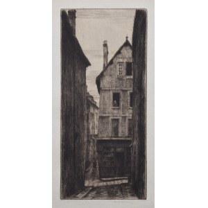 Józef PANKIEWICZ (1866-1940), Straße in Chartres, ca. 1903