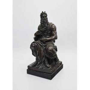 Moses according to Michelangelo's sculpture (reduction)