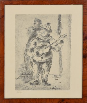 Leon WEISSBERG (1894-1943), Grający Pierrot