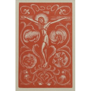 Władysław SKOCZYLAS (1883-1934), Christ Crucified, 1915 / 1924 [1915 - Teka Podhalańskia], 1924 - repetition, L'Eroica folder].