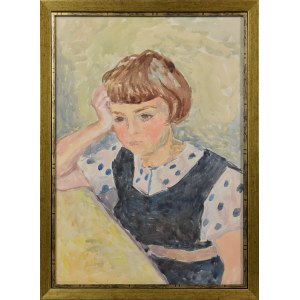 Leonard PĘKALSKI (1896-1944), Portrait of a niece, 1930s.