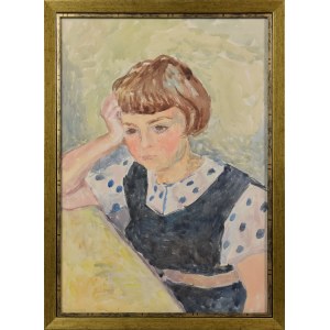 Leonard PĘKALSKI (1896-1944), Porträt einer Nichte, 1930er Jahre.