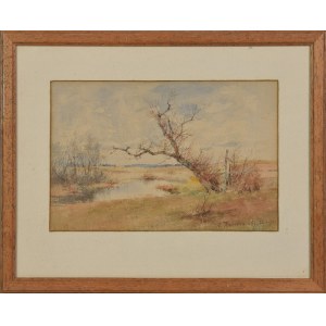 Erich KUBIERSCHKY (1854-1944), Landscape, 1891