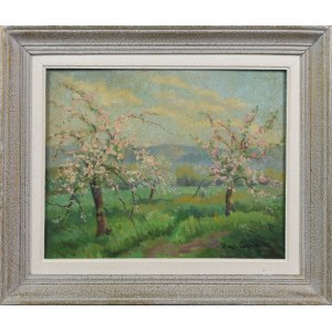 Wanda CZARNECKA (20. Jahrhundert), Blühende Apfelbäume