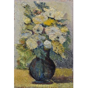 Irena ZMARZLIŃSKA-DZISIEWSKA (20th century), Flowers in a vase