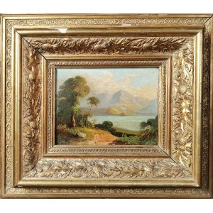 German painter unspecified, 19th century, Alpine Landscape
