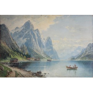 Unbekannter Maler, Fjorde, 20. Jahrhundert.