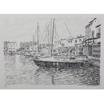 Serge MENDJISKY (1929-2017), 6 Lithografien aus der Mappe Port Grimaud, 1969