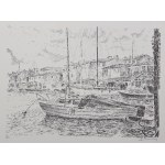 Serge MENDJISKY (1929-2017), 6 Lithografien aus der Mappe Port Grimaud, 1969