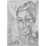 Jerzy FACZYŃSKI (1917-1994), Głowa młodej kobiety, 1968