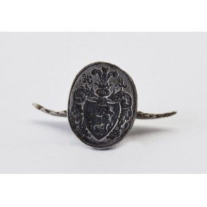 Stamp piston with the Wierusz coat of arms - contemporary copy