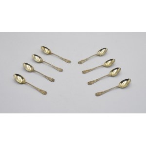 Set of 8 coffee spoons