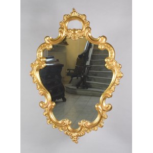 Mirror in a pseudo-Rococo frame