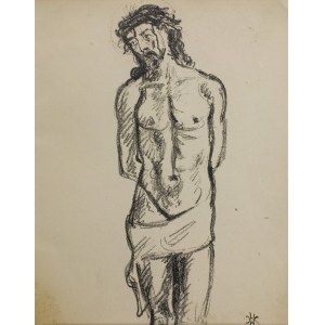 Wlastimil Hofman (1881 – 1970), Chrystus przy słupie, 1928