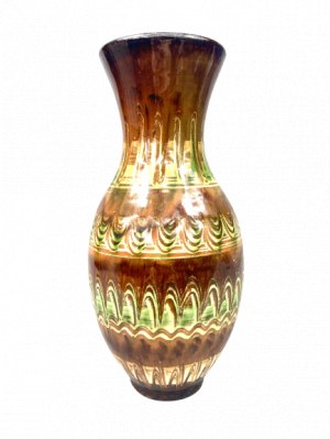 Ceramic vase, designed by Jan Limont, Co-operative Rzut Toruń. 70s