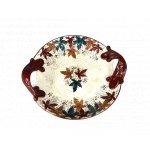 Patera Autumn, Wloclawek Faience Works, 1950s/60s.