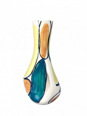 Ceramic vase. Wloclawek Faience Works, designed by Jan Sowinski, 1958.